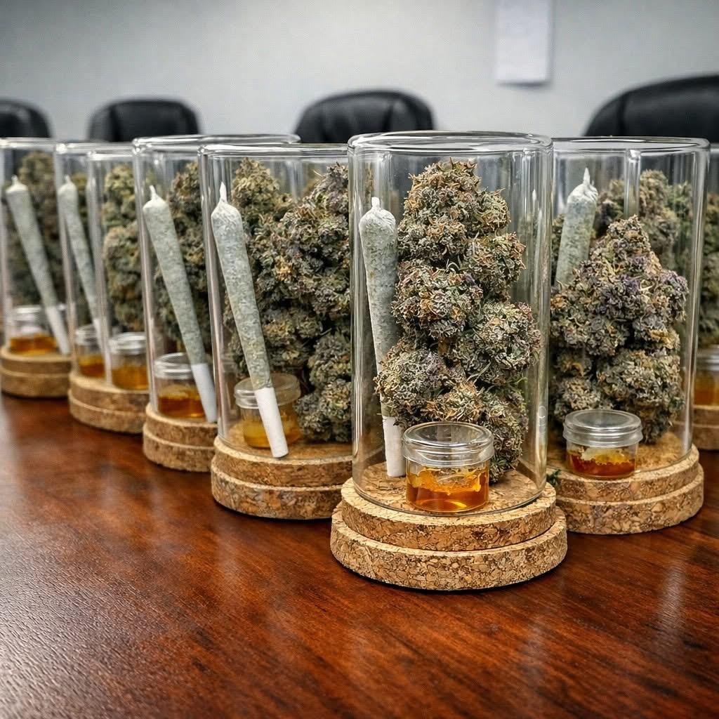 Packaged cannabis flower