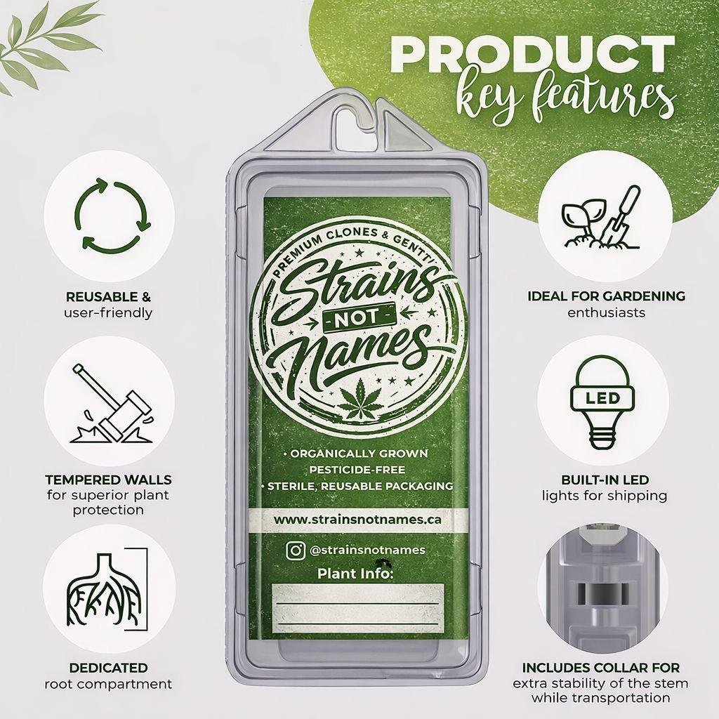 Premium hemp packaging