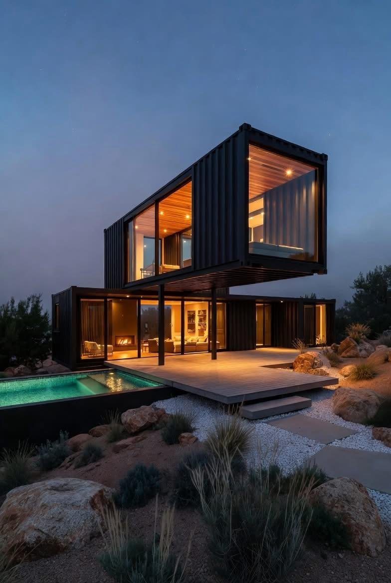 Modern residential architecture